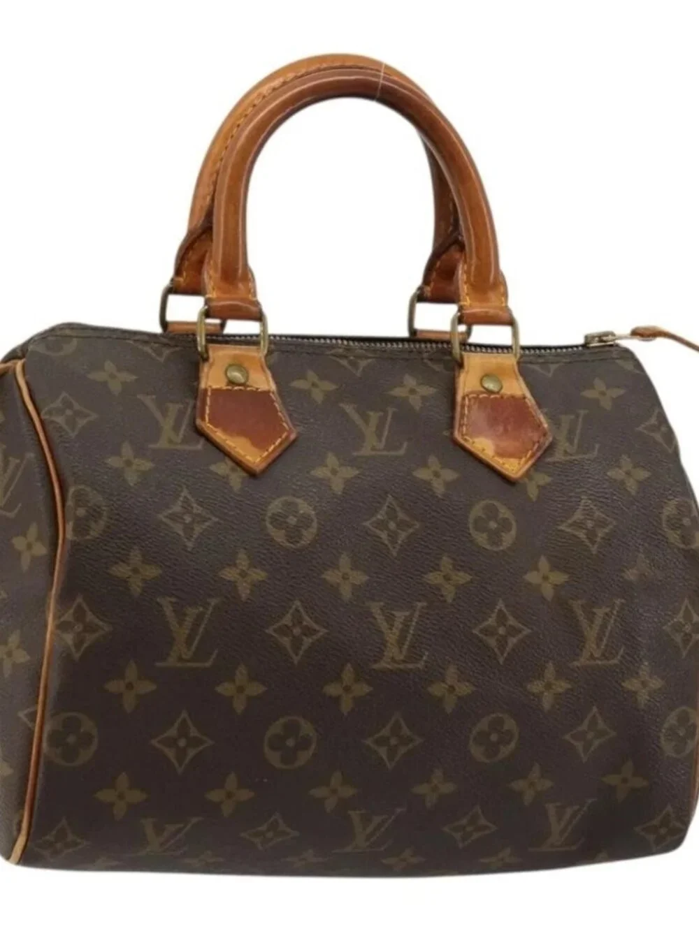 LOUIS VUITTON Monogram Speedy 25 Hand Bag M41528 LV Auth 180577